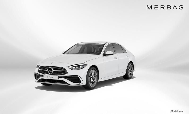 Weiß Gebraucht 2022 Mercedes C200 Limousine | € 40.990 (Fairer Preis) - Bild 1/4