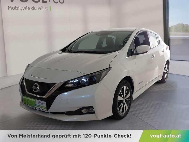 Weiß Gebraucht 2018 Nissan Leaf Acenta Kleinwagen | € 14.950 (Fairer Preis) - Bild 1/4
