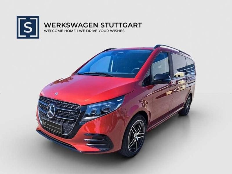 Rot Gebraucht 2024 Mercedes V250 Avantgarde Van / Kleinbus | € 100.753 - Bild 1/4