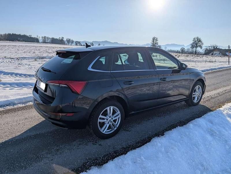 Gebraucht Skoda Scala Style 116 PS (85 kW) 2019 Schwarz Kleinwagen