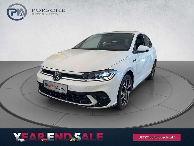 Weiss normal Gebraucht 2024 VW Polo R-line Limousine | € 24.990 - Bild 1/4