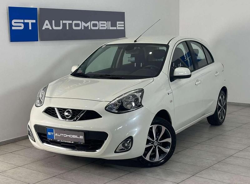 Weiß Gebraucht 2015 Nissan Micra Acenta Kleinwagen | € 7.990 (Fairer Preis) - Bild 1/3