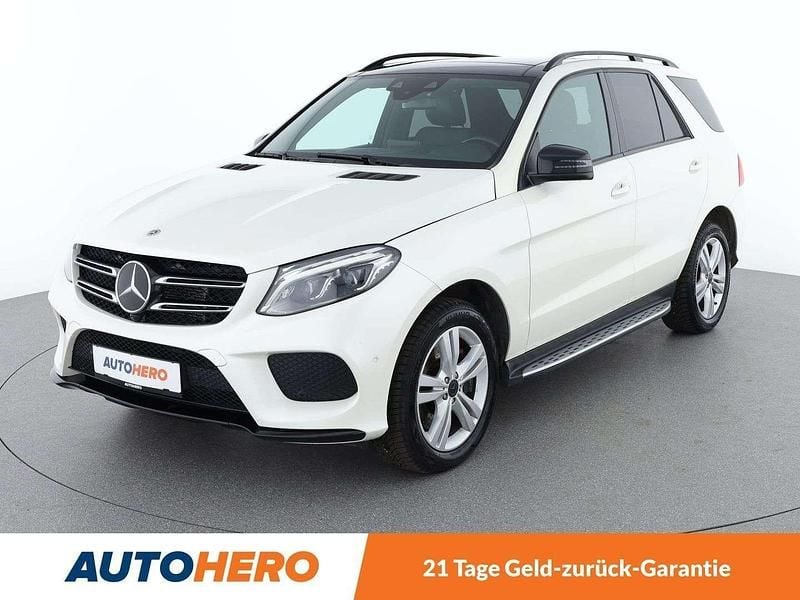 Weiß Gebraucht 2018 Mercedes GLE500 AMG line SUV | € 36.490 - Bild 1/3