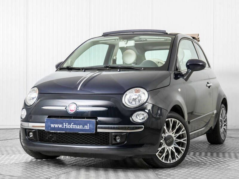 Gebraucht Fiat 500C 86 PS (63 kW) 2011 Blau Cabrio