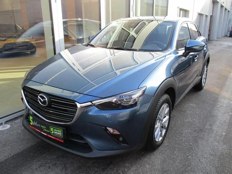 Gebraucht Mazda CX-3 121 PS (88 kW) 2019 Blau SUV