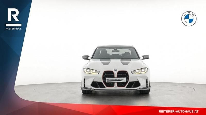 Gebraucht BMW M3 Efficient Dynamics 551 PS (405 kW) 2024 Weiß (indiv. frozen solid) Limousine