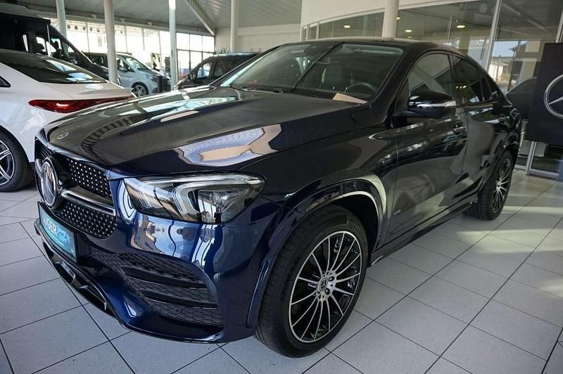 Blau Gebraucht 2022 Mercedes GLE350 Coupé | € 64.890 - Bild 1/4