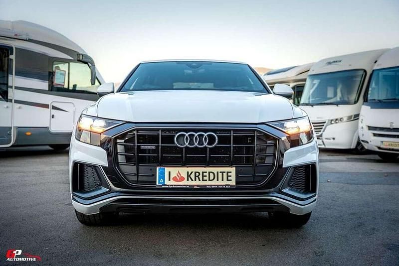 Gebraucht Audi Q8 S-Line 286 PS (210 kW) 2020 Weiß SUV