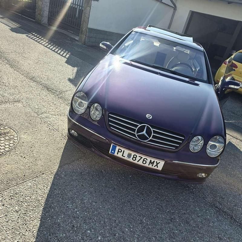 Gebraucht Mercedes CL500 306 PS (225 kW) 2002 Violett Coupé
