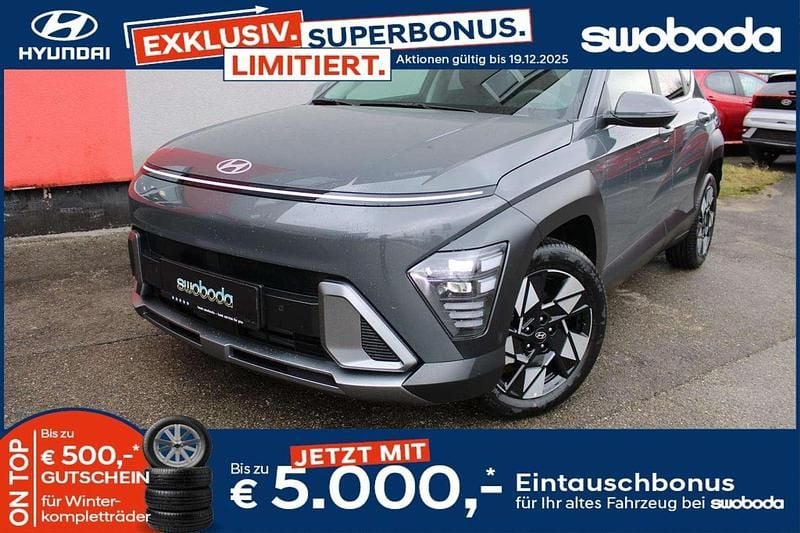 Ecotronic gray grau Gebraucht 2024 Hyundai Kona GO! SUV | € 30.730 (Guter Preis) - Bild 1/3