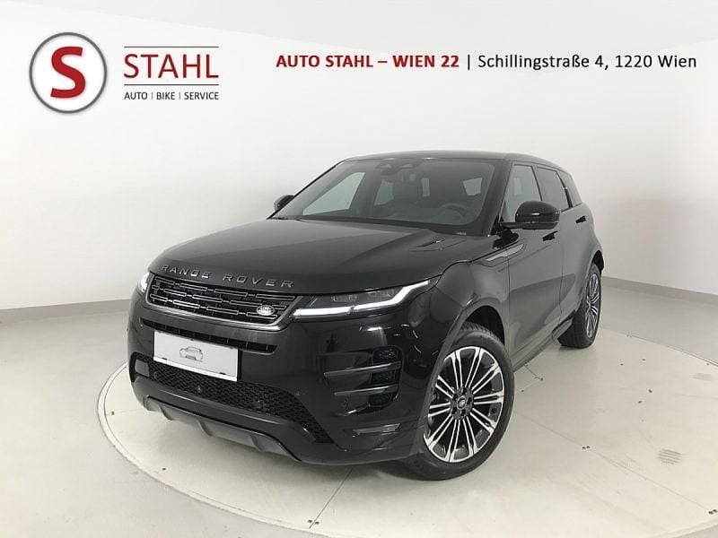 Santorini black Gebraucht 2025 Land Rover Range Rover evoque SE Dynamic SUV | € 69.490 - Bild 1/4