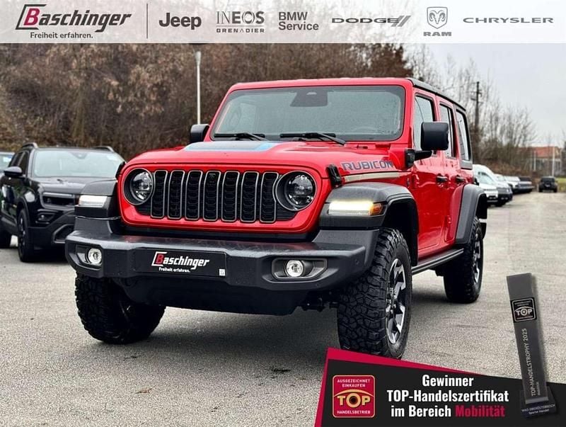 Neu Jeep Wrangler Rubicon 379 PS (278 kW) 2025 Rot SUV