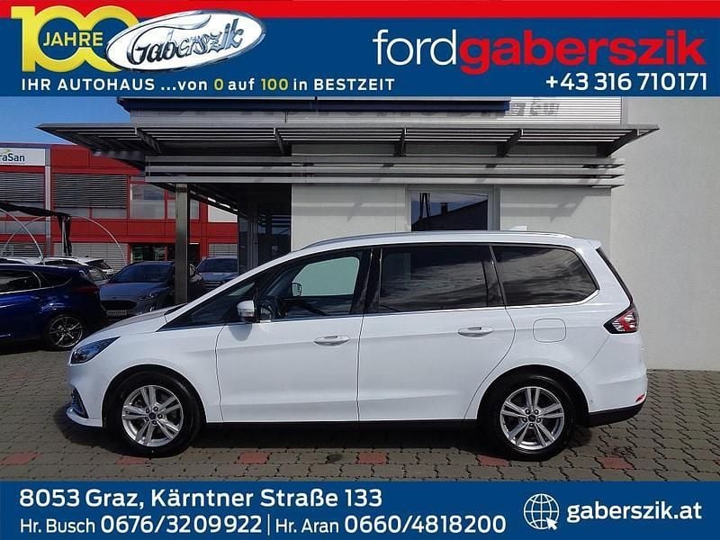 Gebraucht Ford Galaxy Titanium 148 PS (108 kW) 2022 Weiß Van / Kleinbus