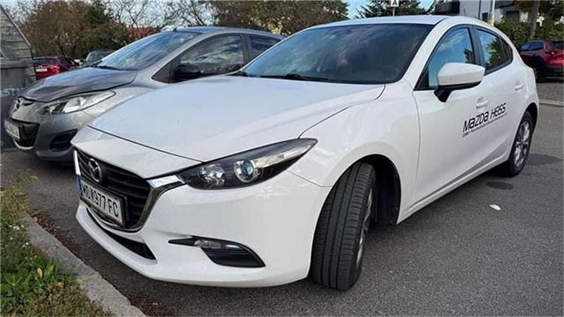 Gebraucht Mazda 3 Emotion 101 PS (74 kW) 2017 Weiß Limousine