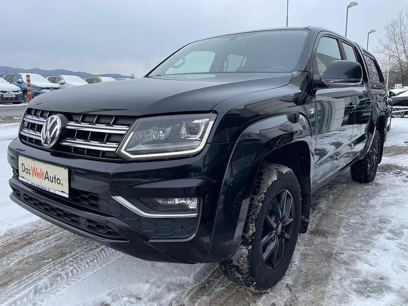 Schwarz metallicperleffektno Gebraucht 2019 VW Amarok Highline Abholung | € 25.980 (Fairer Preis) - Bild 1/4