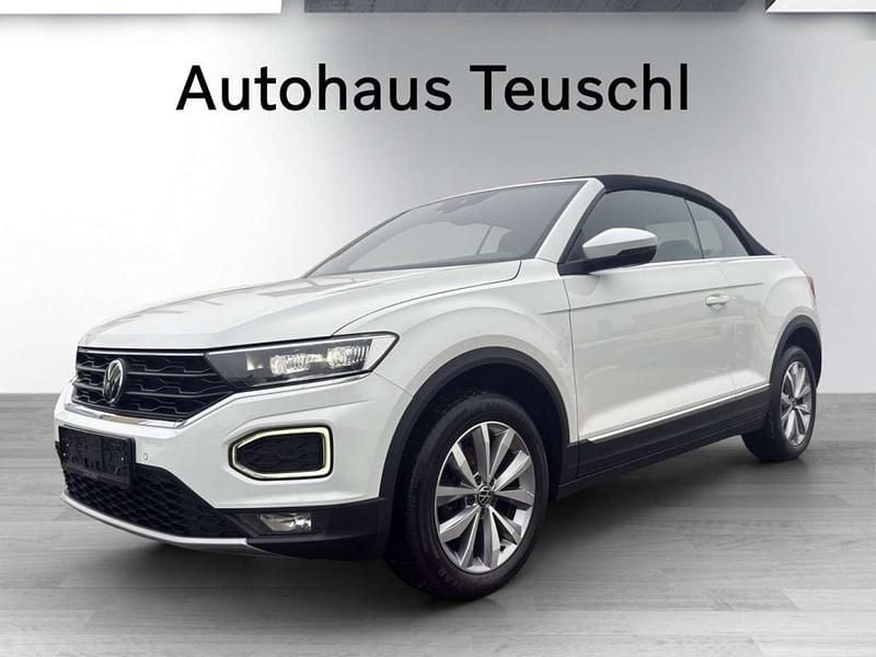 Weiß Gebraucht 2022 VW T-Roc Cabriolet Cabrio | € 24.440 (Superpreis) - Bild 1/4