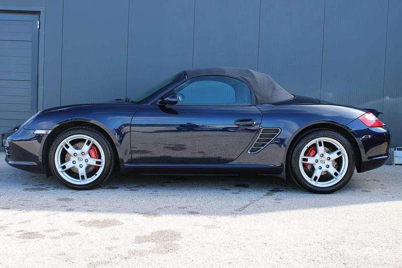 Gebraucht Porsche Boxster S 280 PS (205 kW) 2005 Blau Cabrio