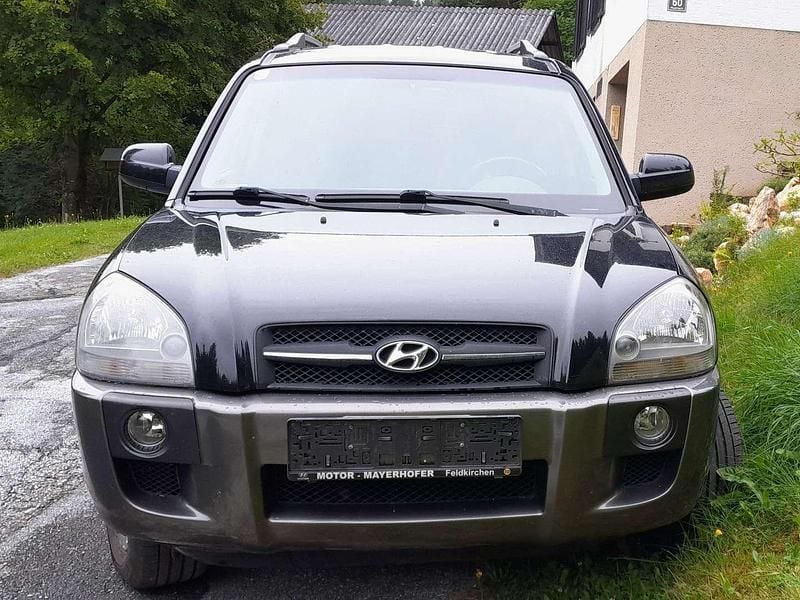 Schwarz Gebraucht 2007 Hyundai Tucson SUV | € 2.490 - Bild 1/4