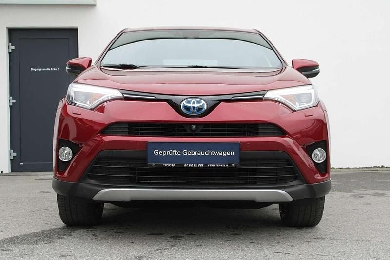 Gebraucht Toyota RAV4 Hybrid Lounge 155 PS (114 kW) 2018 Rot SUV