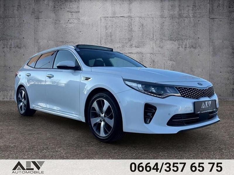 Gebraucht Kia Optima Edition 7 141 PS (103 kW) 2018 Weiß Kombi