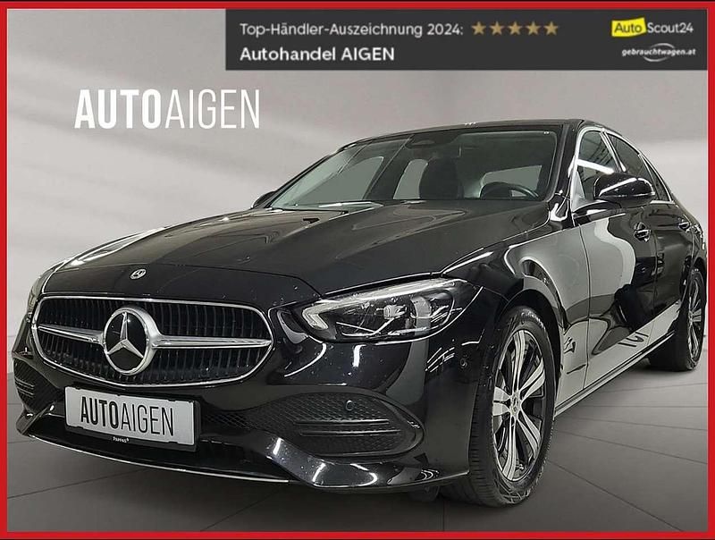 Schwarz Gebraucht 2022 Mercedes C220 Limousine | € 34.890 (Superpreis) - Bild 1/4