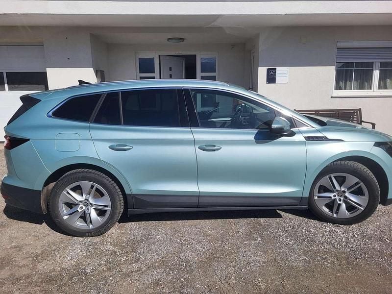 Gebraucht Skoda Enyaq iV 194 kW (265 PS) 2023 Grün SUV