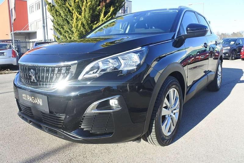 Gebraucht Peugeot 3008 Active 131 PS (96 kW) 2018 Schwarz SUV