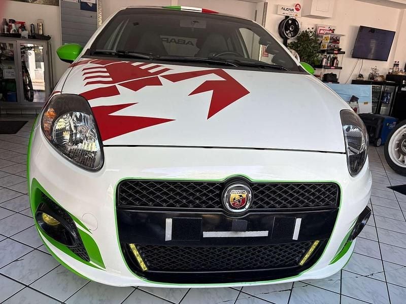 Gebraucht Fiat Grande Punto Abarth 155 PS (114 kW) 2008 Weiß Kleinwagen