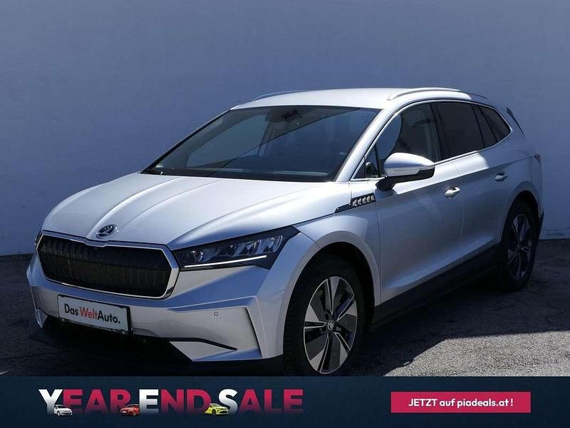 Silber Gebraucht 2025 Skoda Enyaq iV SUV | € 48.890 - Bild 1/4