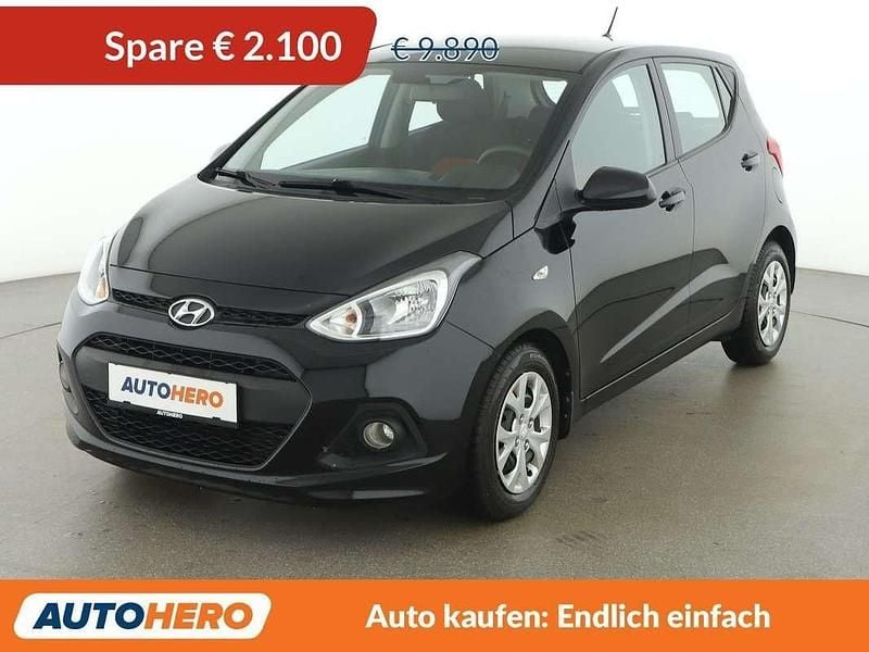 Gebraucht Hyundai i10 Comfort 87 PS (63 kW) 2015 Schwarz Kleinwagen