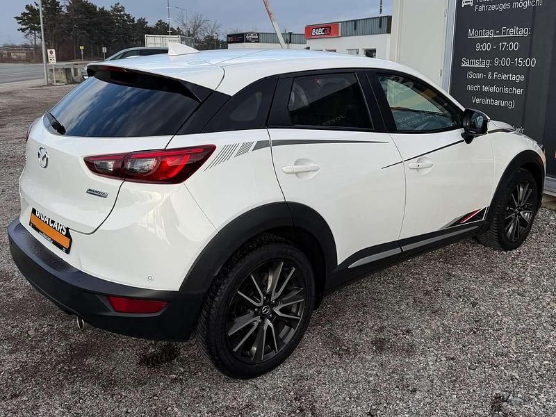 Gebraucht Mazda CX-3 Sports-Line 105 PS (77 kW) 2015 Weiß SUV