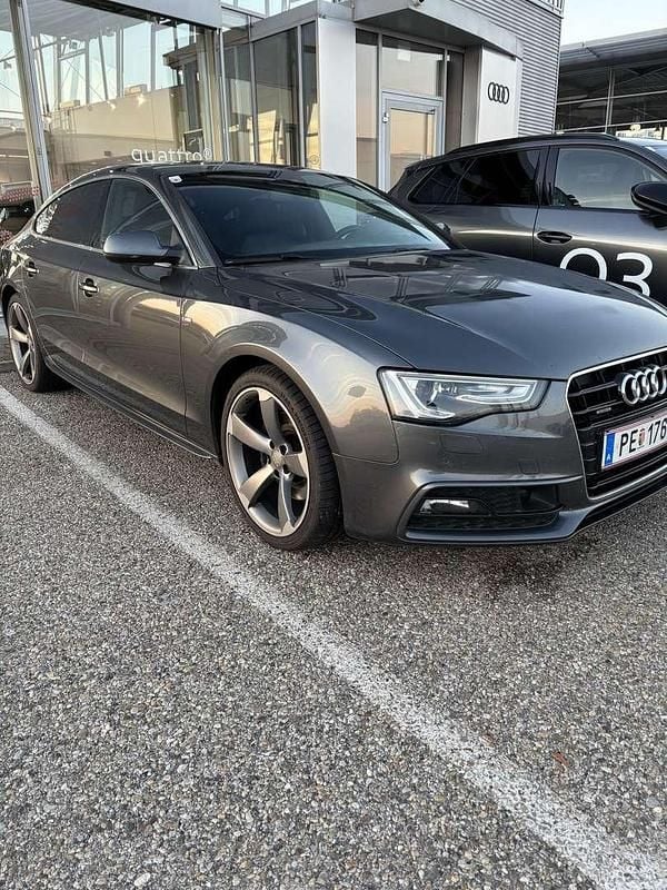 Gebraucht Audi A5 Sportback Advanced 211 PS (155 kW) 2013 Grau Kleinwagen