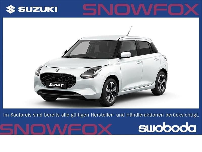 Neu Suzuki Swift 83 PS (61 kW) 2026 Weiss Kleinwagen