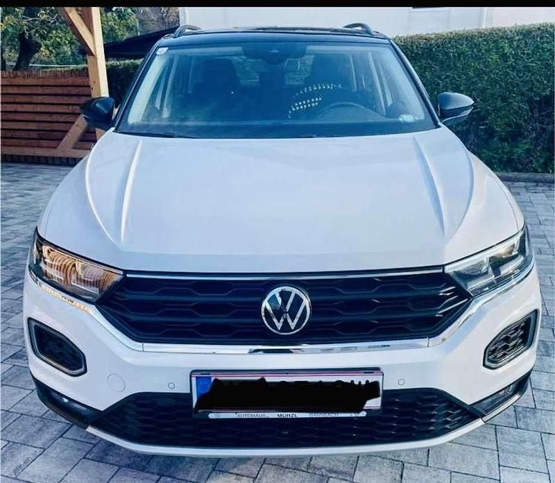 Gebraucht VW T-Roc 110 PS (80 kW) 2021 Weiß SUV