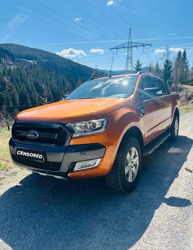 Orange Gebraucht 2017 Ford Ranger Wildtrack Abholung | € 30.200 (Guter Preis) - Bild 1/4