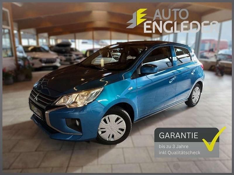 Blau Gebraucht 2021 Mitsubishi Space Star Inform Limousine | € 8.690 (Fairer Preis) - Bild 1/4