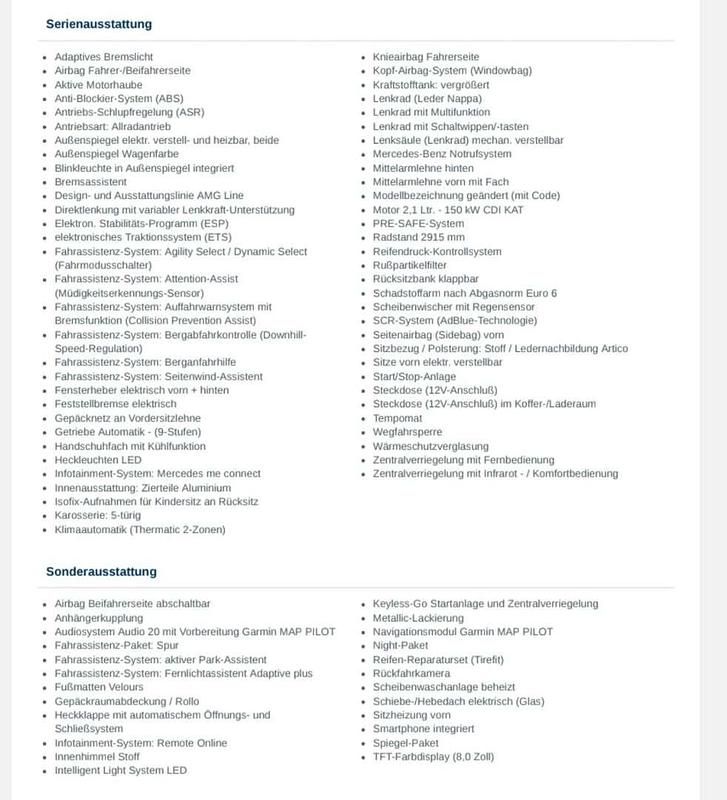 Gebraucht Mercedes GLE250 204 PS (150 kW) 2017 Schwarz SUV