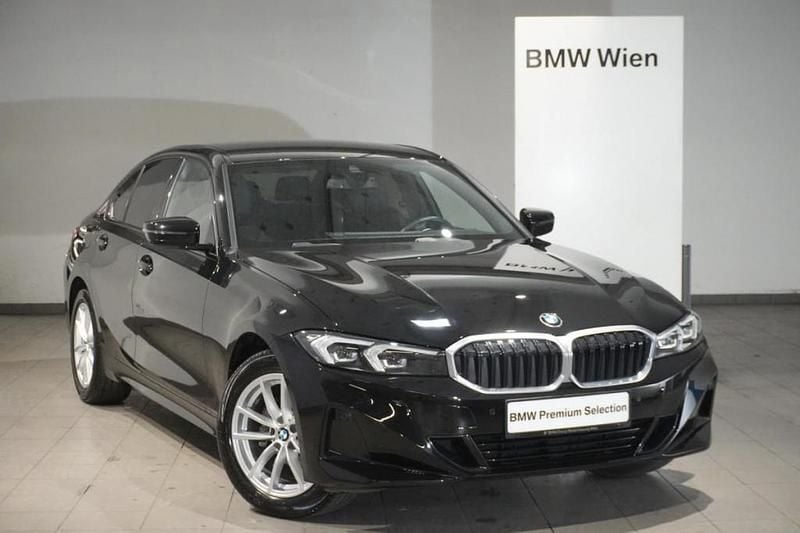 Schwarz Gebraucht 2022 BMW 318 Efficient Dynamics Limousine | € 31.990 (Superpreis) - Bild 1/4