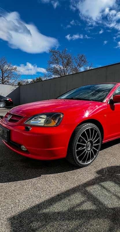 Rot Gebraucht 2001 Honda Civic ES Coupé | € 8.900 - Bild 1/4