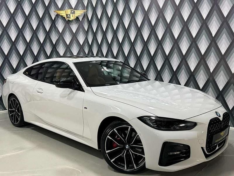 Weiß Gebraucht 2021 BMW 420 M Sport Coupé | € 37.999 (Superpreis) - Bild 1/4