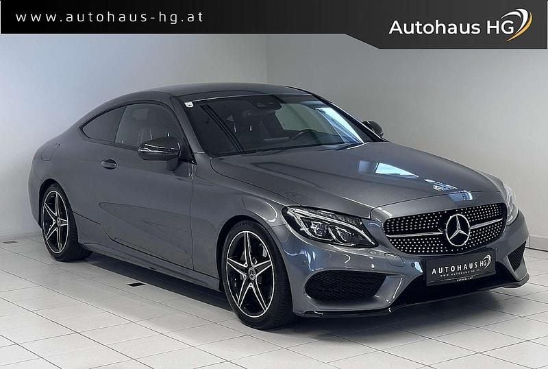 Gebraucht Mercedes C200 AMG line 184 PS (135 kW) 2017 Grau Coupé