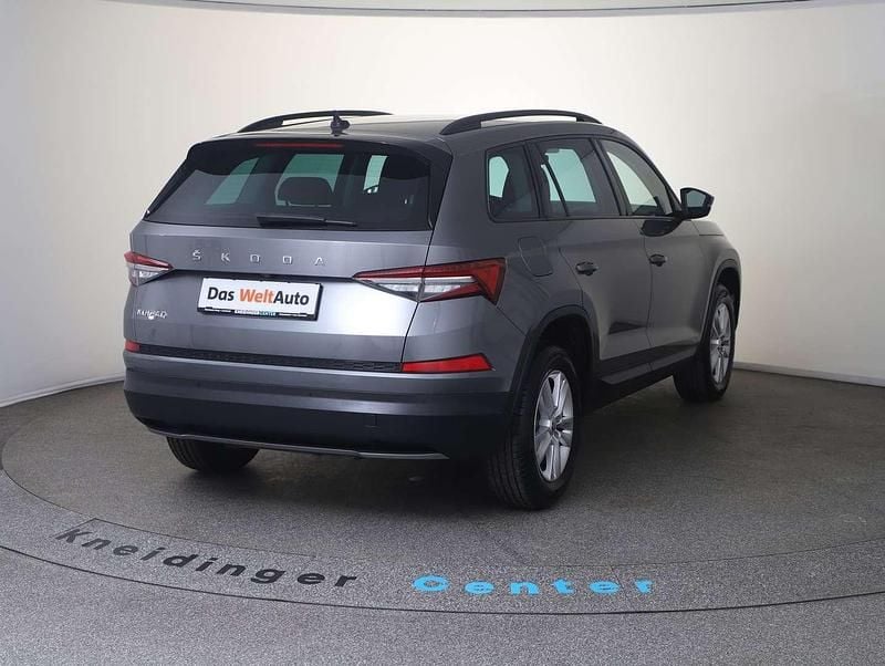 Gebraucht Skoda Kodiaq Ambition 150 PS (110 kW) 2022 Dunkelgrau  metallic SUV