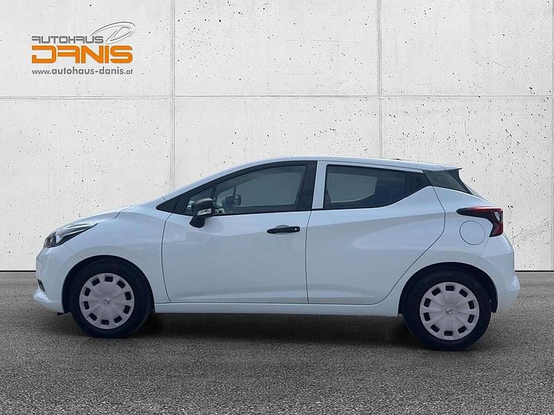 Gebraucht Nissan Micra Visia+ 71 PS (52 kW) 2019 Weiß Kleinwagen