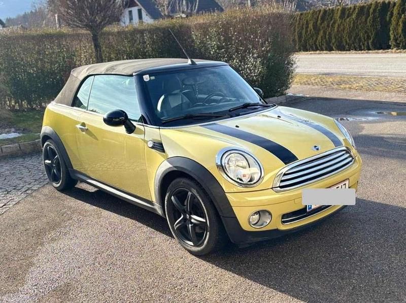Gelb Gebraucht 2009 Mini Cooper Cabriolet Cabrio | € 8.000 - Bild 1/4