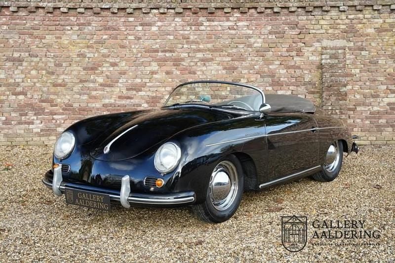 Schwarz Gebraucht 1955 Porsche 356 Cabrio | € 329.500 - Bild 1/4