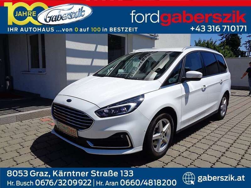Weiß Gebraucht 2022 Ford Galaxy Titanium Van / Kleinbus | € 25.900 (Fairer Preis) - Bild 1/4