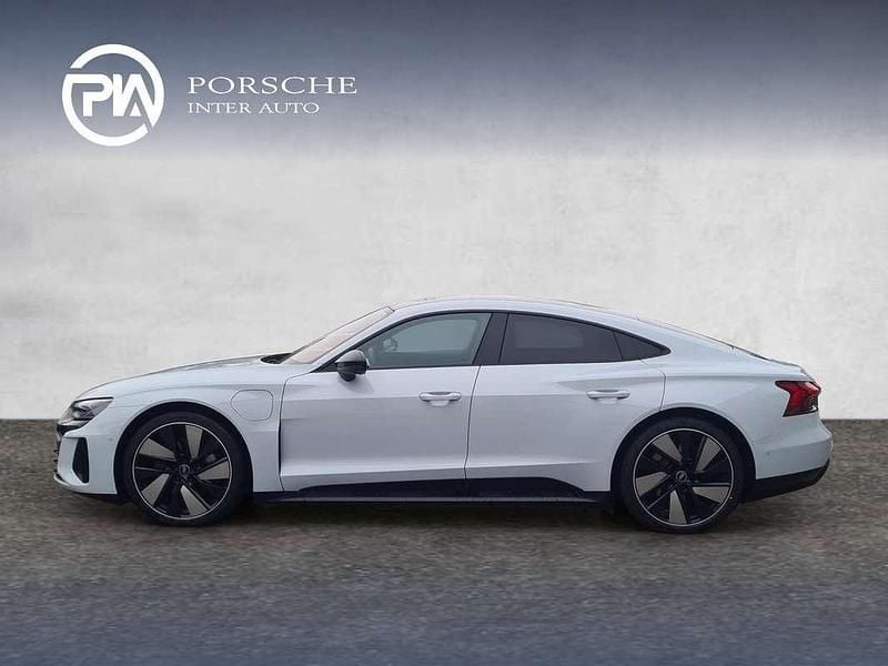 Gebraucht Audi e-tron GT quattro 350 kW (476 PS) 2021 Hellgrau  metallic Limousine