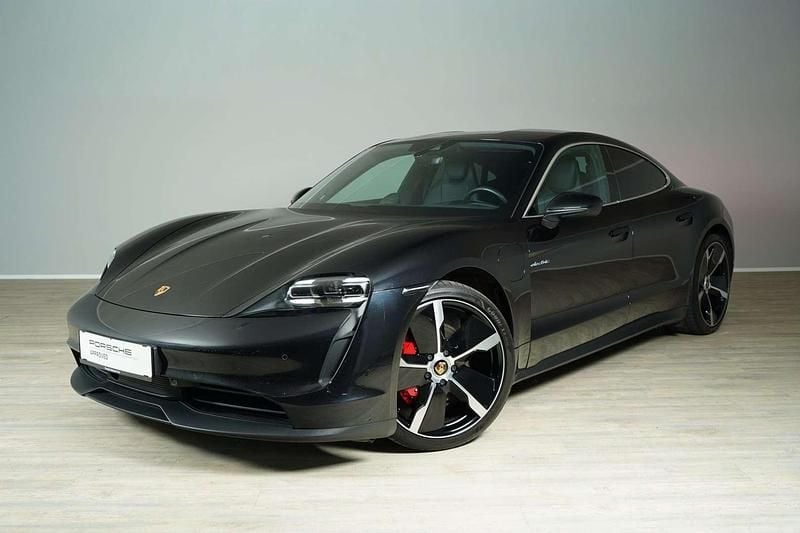 Schwarz metallic Gebraucht 2021 Porsche Taycan 4S Limousine | € 69.990 (Fairer Preis) - Bild 1/4