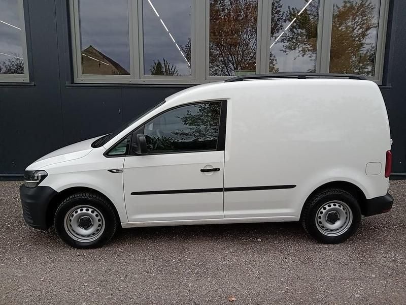 Gebraucht VW Caddy 75 PS (55 kW) 2020 Weiss  normal Van / Kleinbus