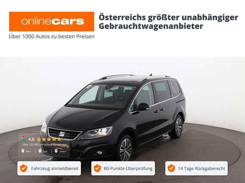 Schwarz Gebraucht 2017 Seat Alhambra Van / Kleinbus | € 25.290 (Fairer Preis) - Bild 1/4